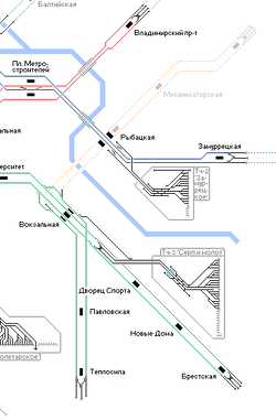 Калининско-Мурская линия на план-проект-путевой схеме от 18.12.2024