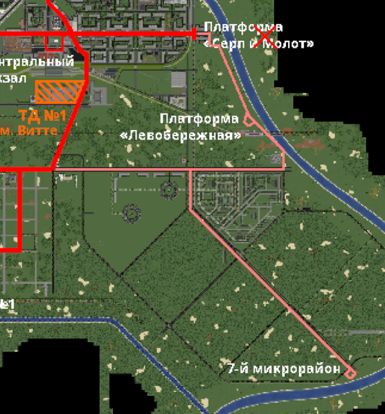 Файл:Перспективные трамвайные линии в Павловском и Железнодорожном районах.png